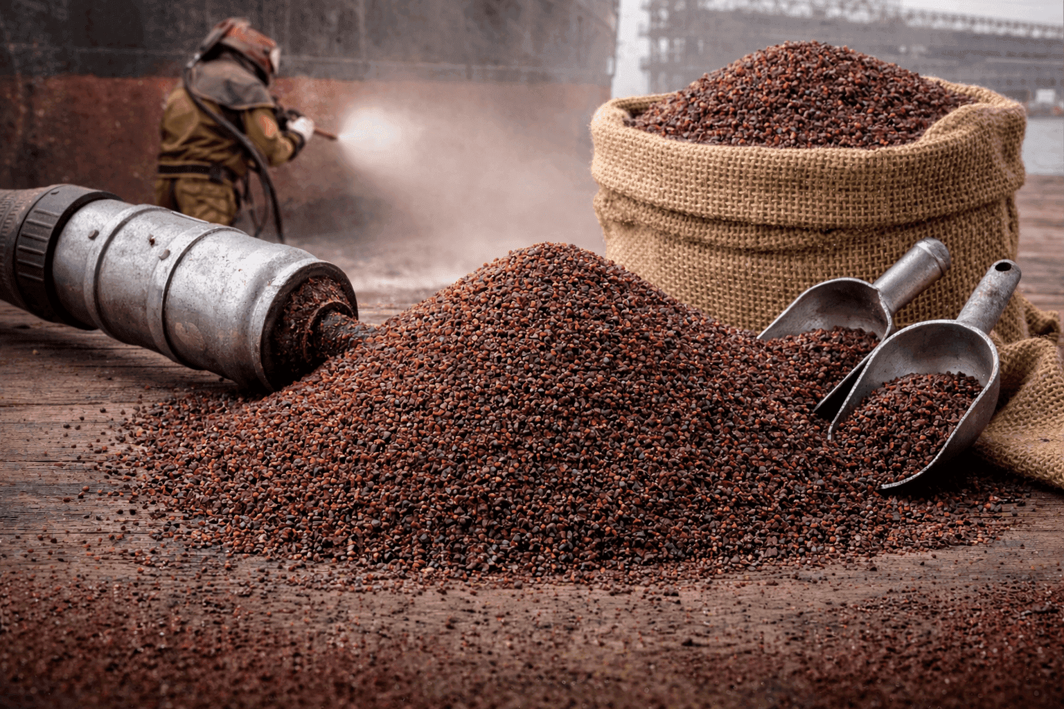 Garnet Sand Blasting Abrasive