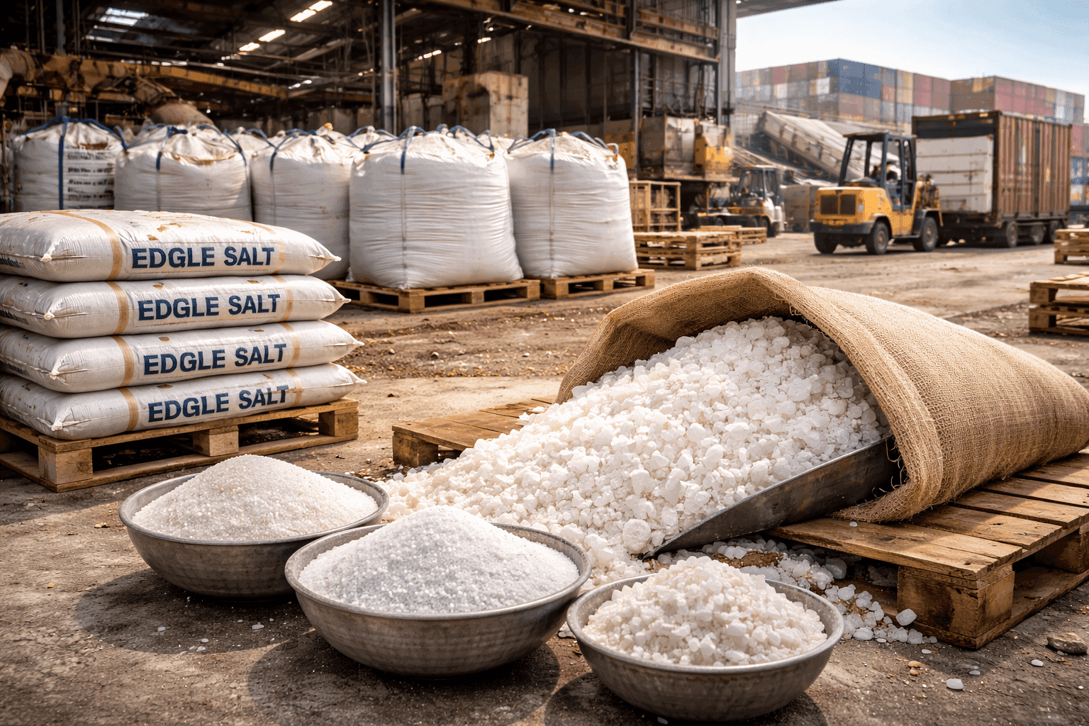 Exportateur de Sel Alimentaire en République du Congo