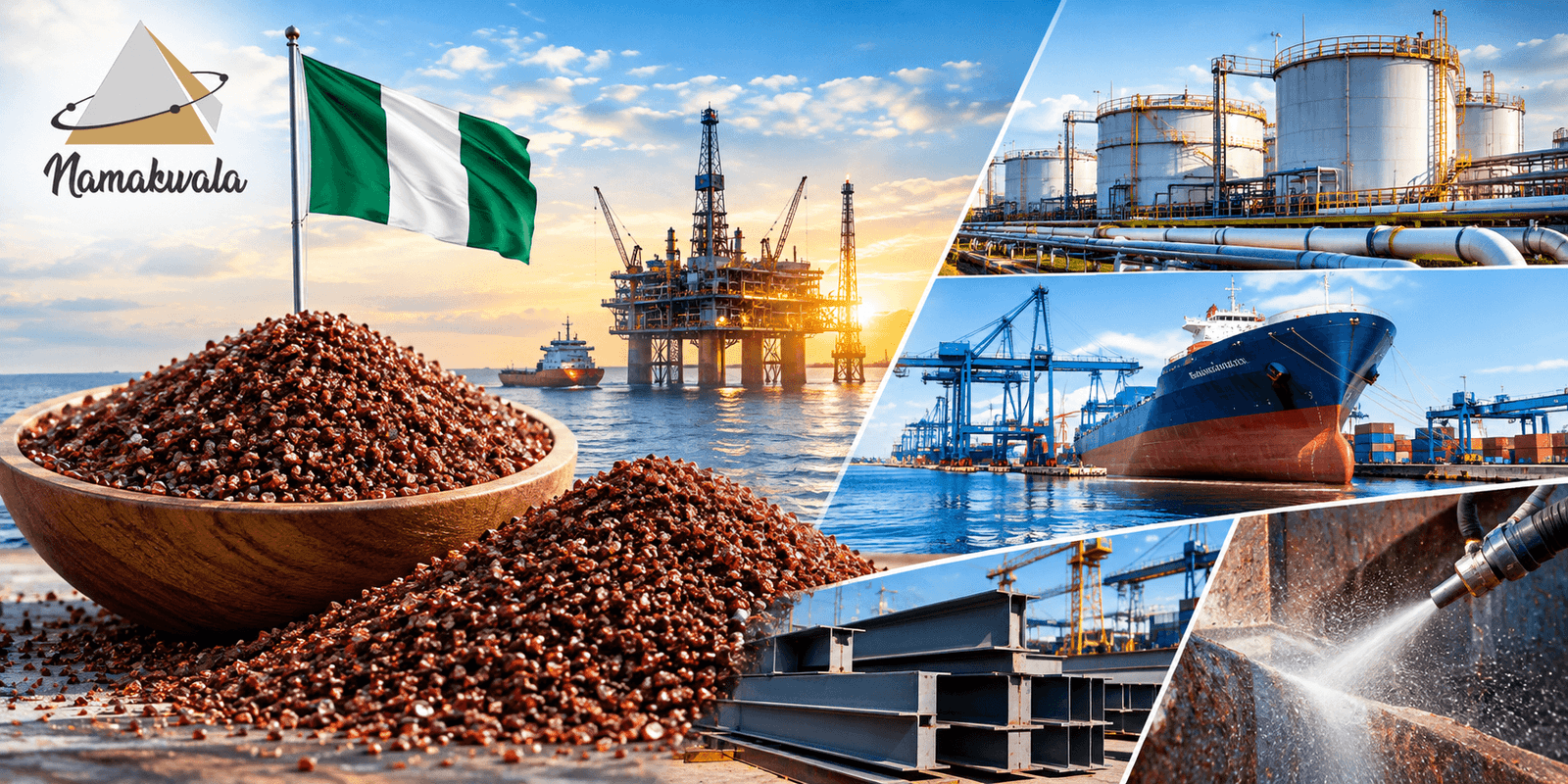 Sand Blasting Garnet Supplier Nigeria